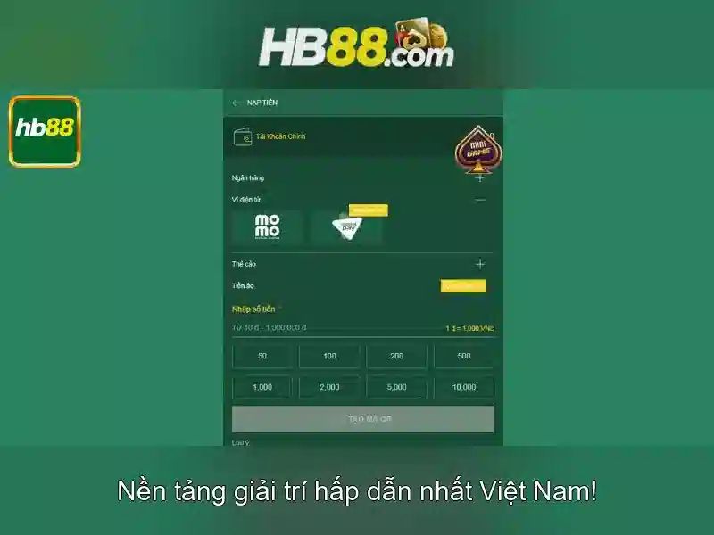 HB88: Nền tảng cá cược trực tuyến đáng tin cậy tại Việt Nam